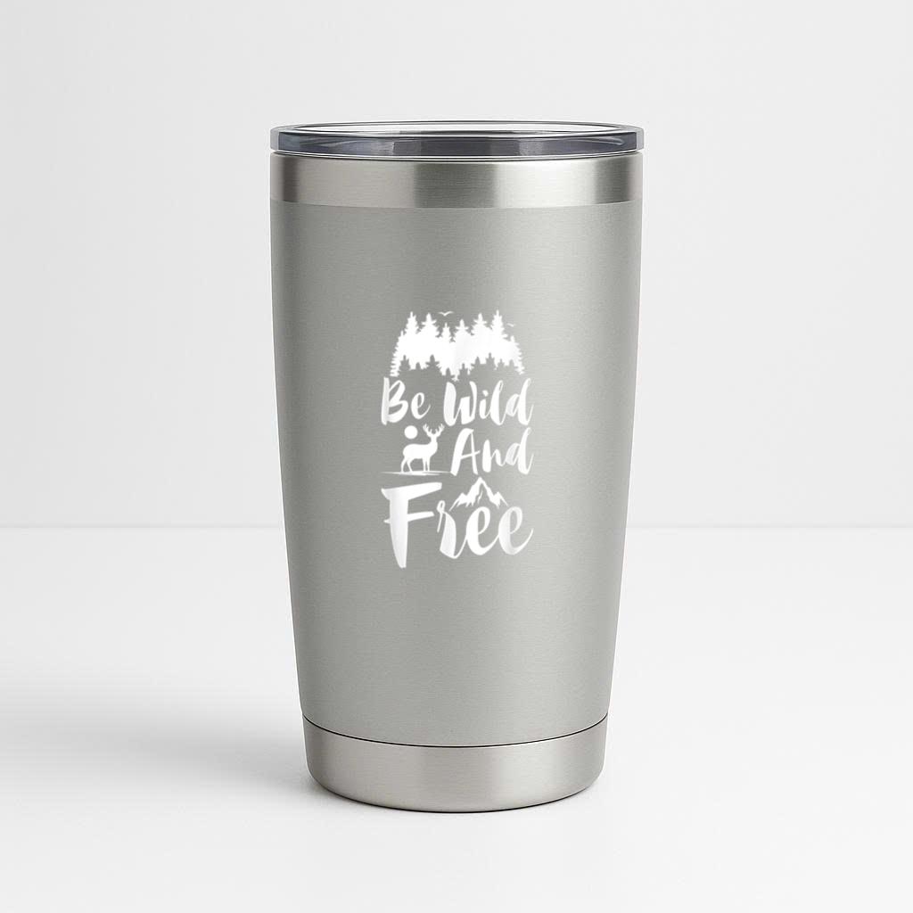 Be Wild And Free With Forest Deer Tumbler