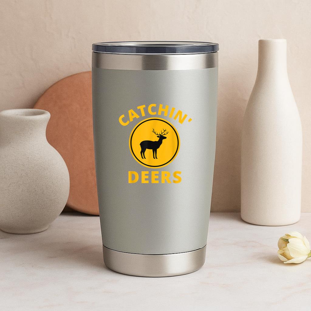 Catchin Deers Wildlife And Hunting Tumbler - Image 4