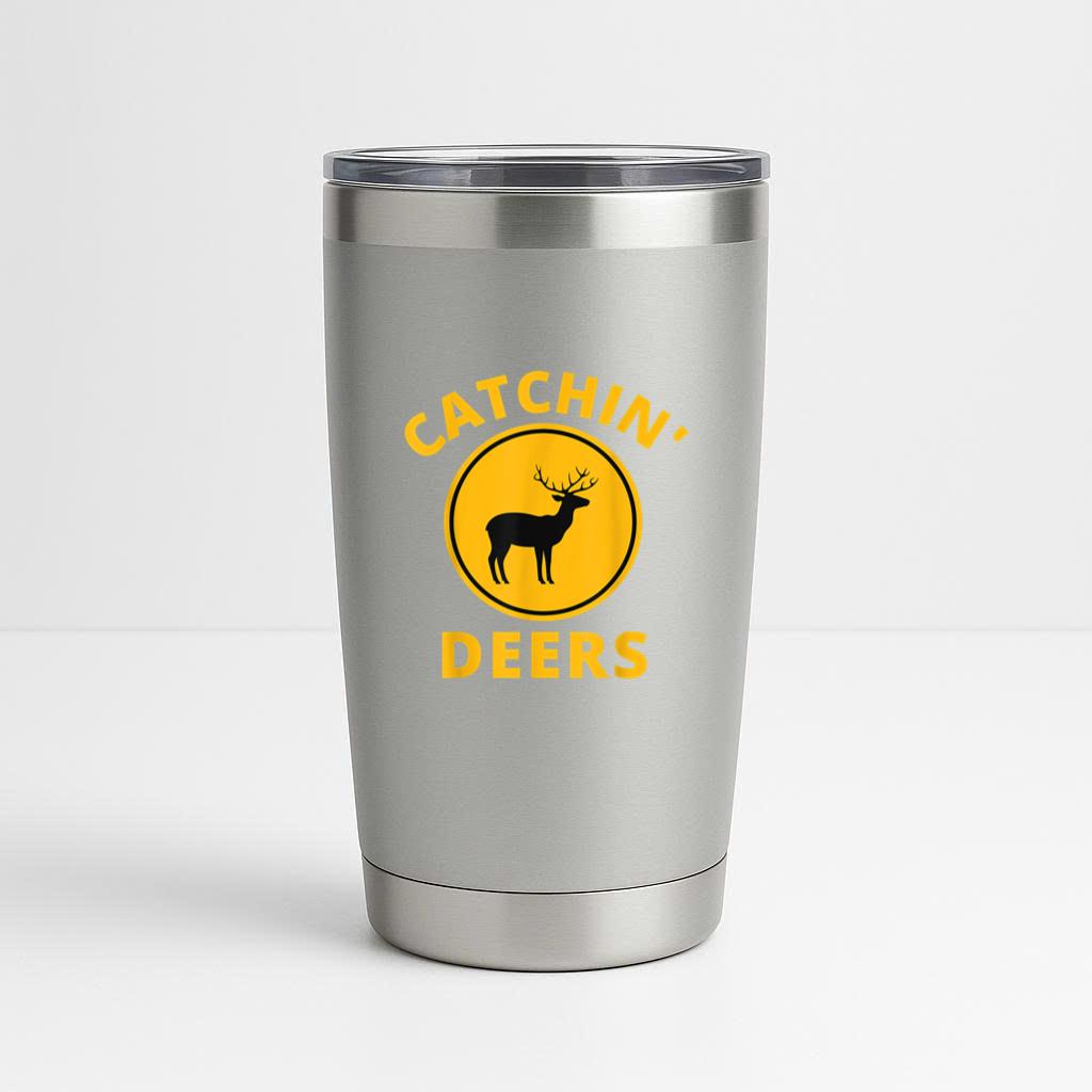 Catchin Deers Wildlife And Hunting Tumbler