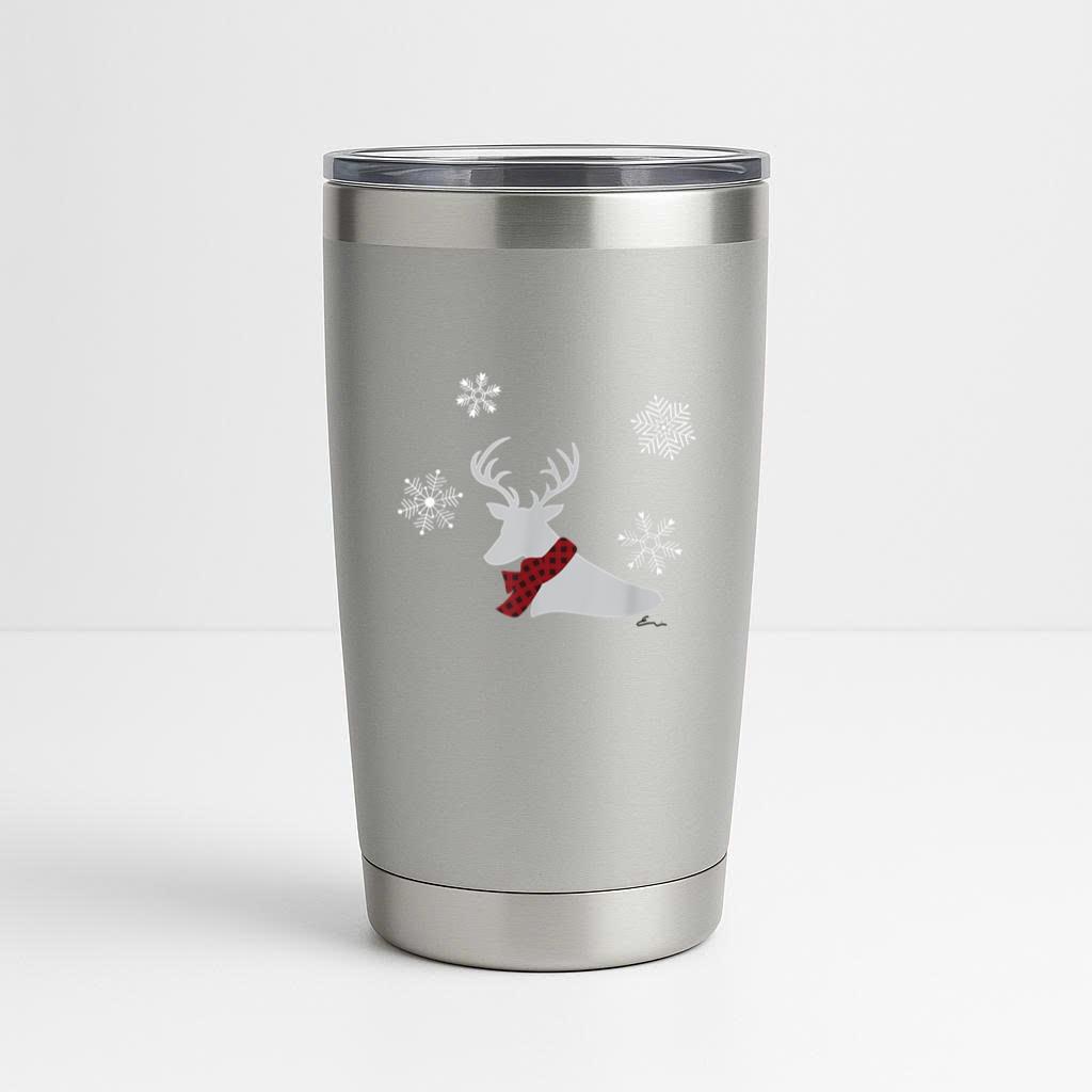 Christmas Deer Tumbler
