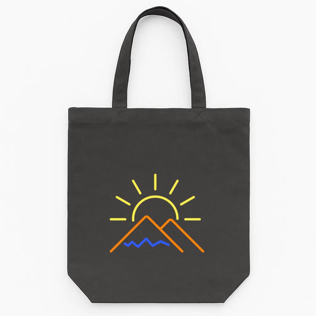 Simple Weather Pictogram Tote Canvas Bag