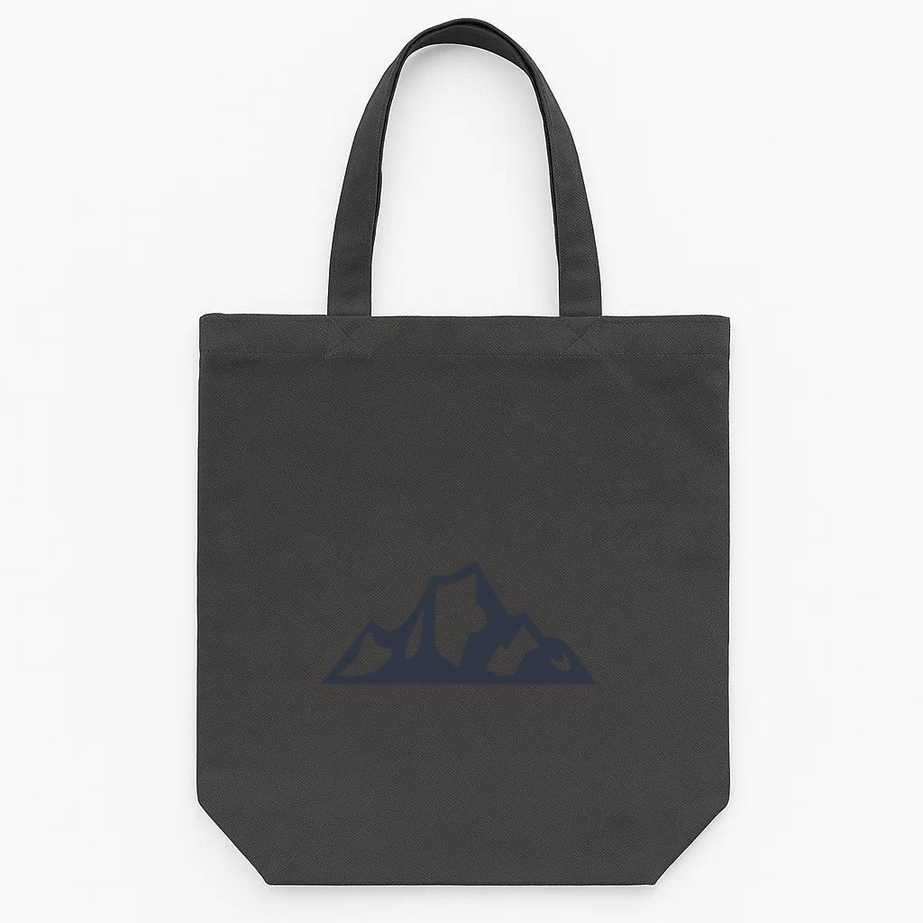 Snow Mountain Climbing Tote Canvas Bag
